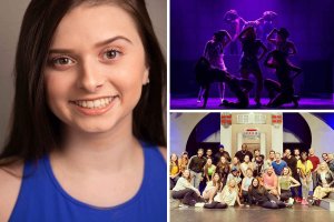 Hallie Moore Dances at Busch Gardens