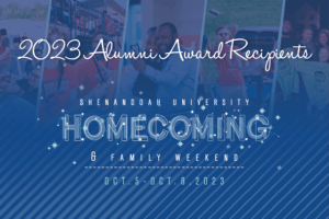 2023 Homecoming & Family Weekend Graphic