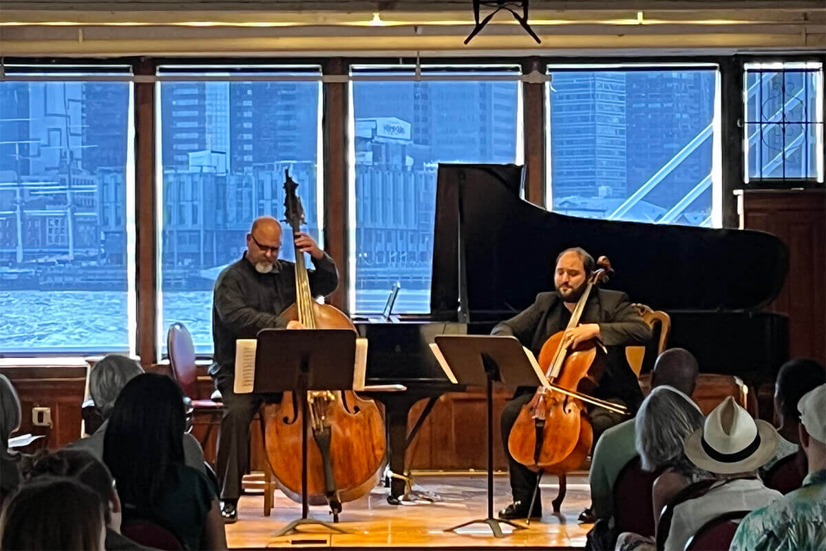 Stokes and Schwarz Give New York Premiere of Music by Stokes