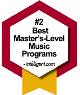 #2 Master’s in Music Degree Programs