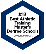#13 Best Athletic Training Master's Degree Schools