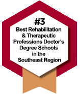 Best Rehabilitation & Therapeutic professions Doctor's Degree Schools in the Southeast Region