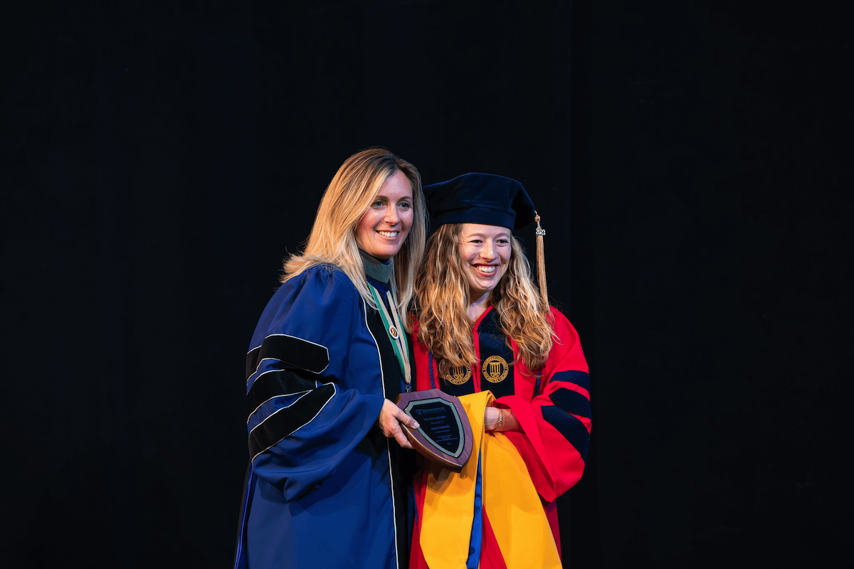 Occupational Therapy Celebrates Honors Graduates from OTD and Post-Professional OTD programs receive awards, as does a current MSOT student