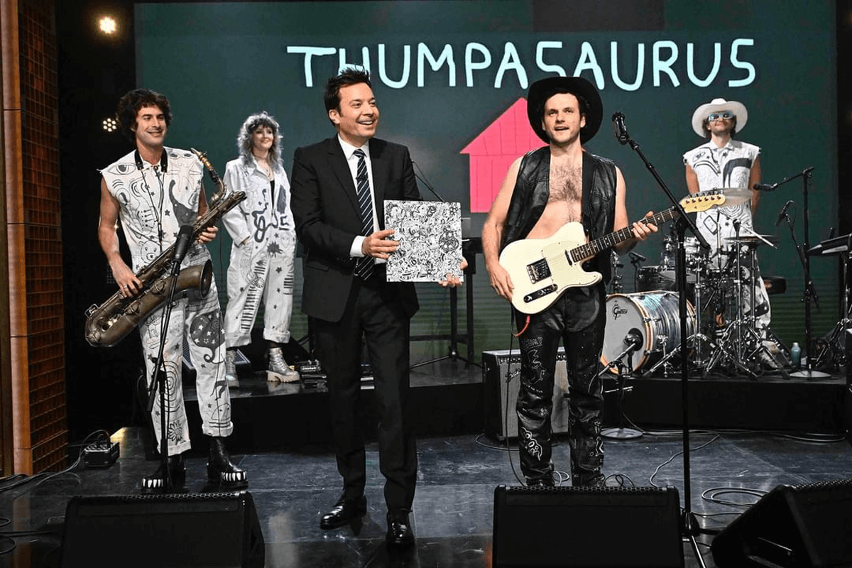 Brooke ’17 Performs with Thumpasaurus on ‘The Tonight Show Starring Jimmy Fallon’