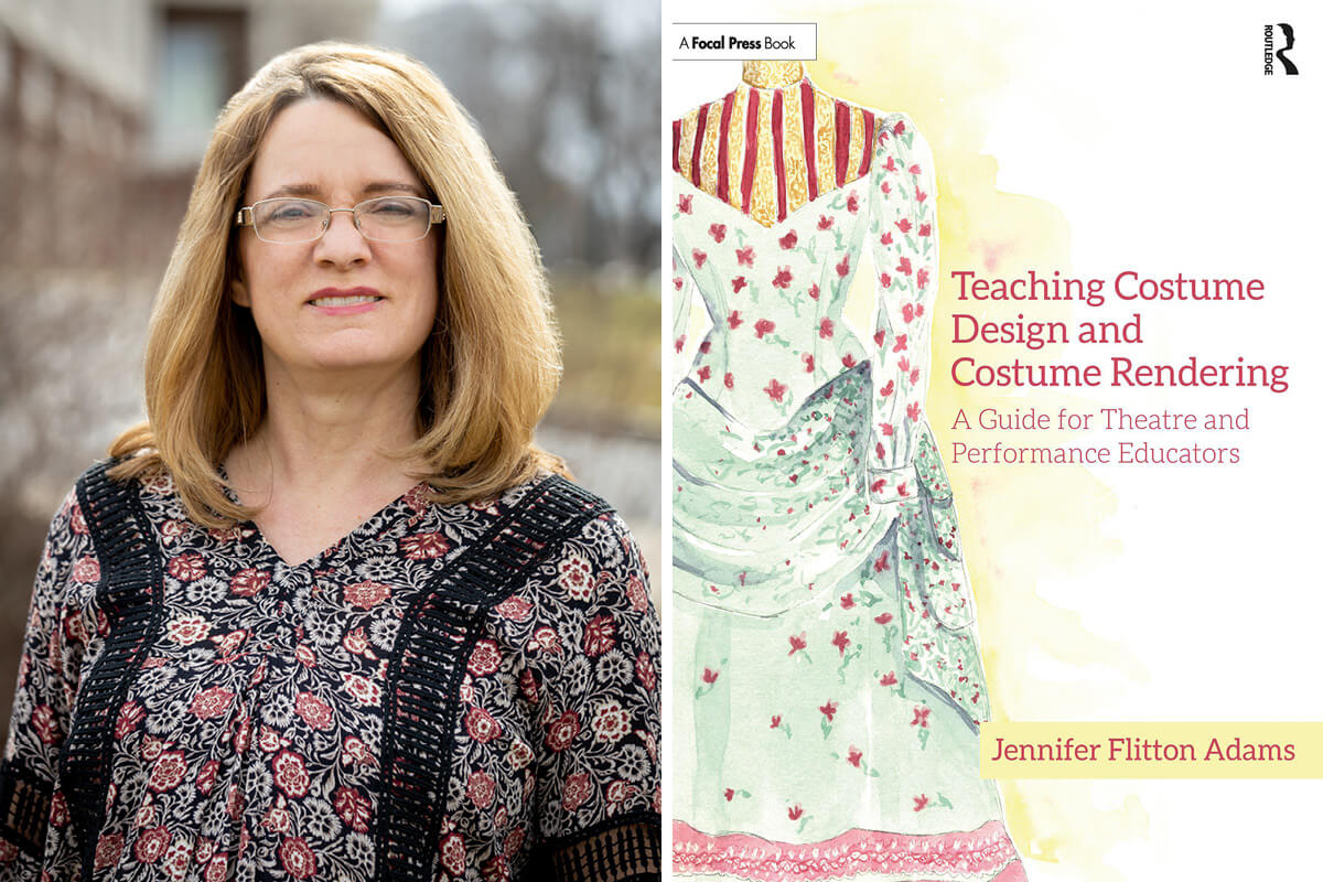 Book by Adams on Teaching Costume Design and Costume Rendering Published by Routledge Press