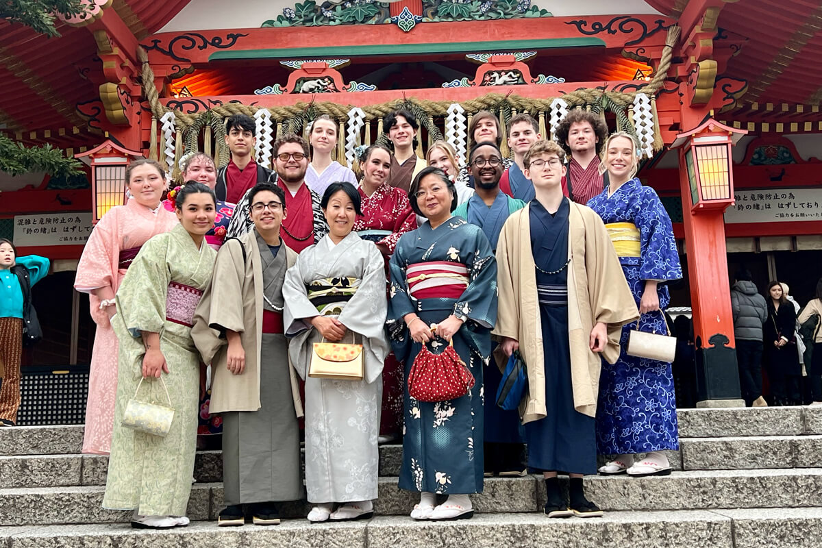 Music Students Travel to Japan for GEL Trip