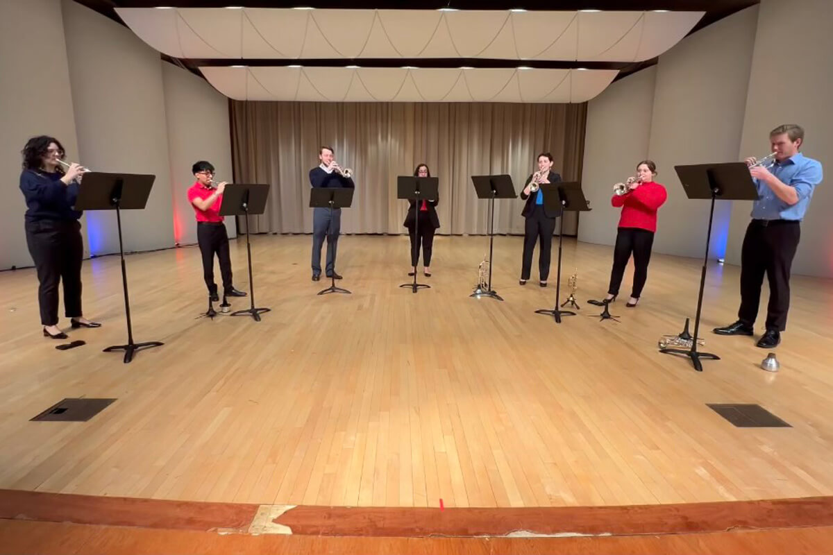 Trumpet Studio Advances to Live Round Portion of National Trumpet Competition