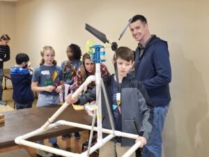 VV turbine from Northern Virginia KidWind Challenge held at Shenandoah University in 2024.