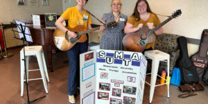 Music therapy students lead celebration of World Music Therapy Week