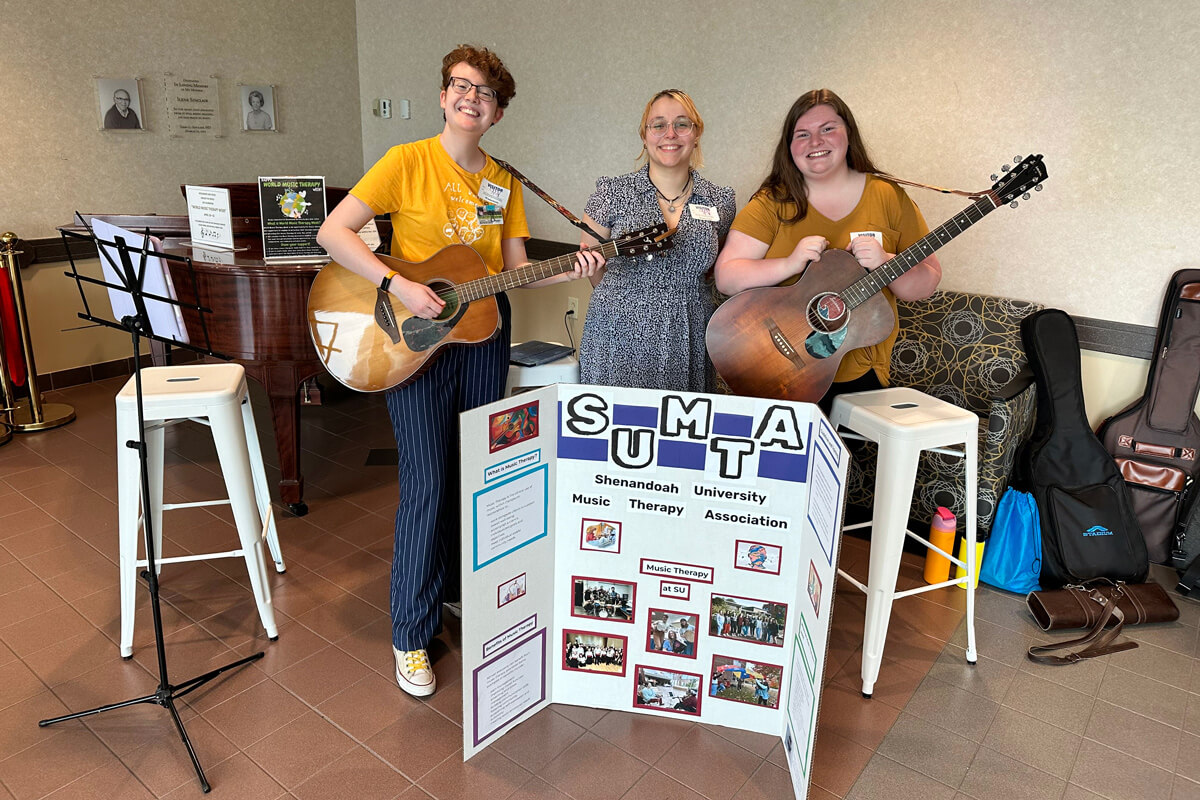 SUMTA Leads Celebration of 2024 World Music Therapy Week at SU
