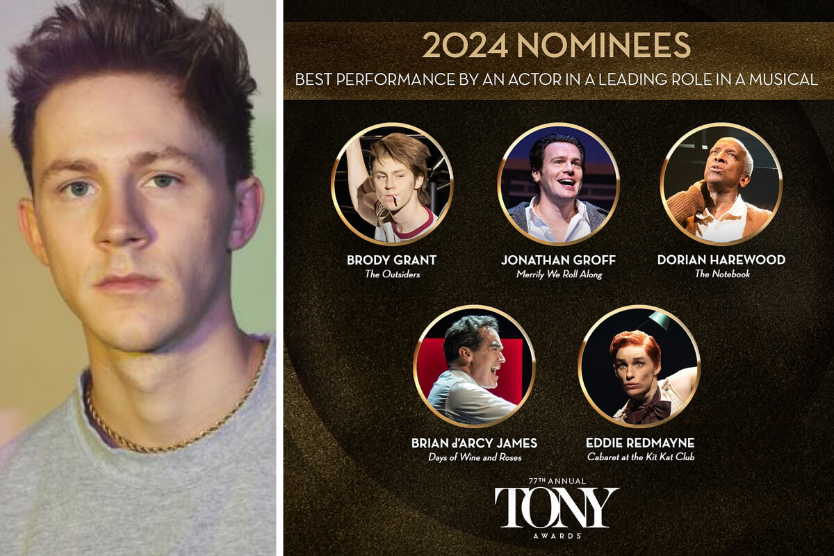 Grant ’21 Nominated for Tony Award for Best Performance by an Actor in a Leading Role in a Musical