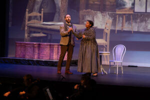 MiKayla Lynn Hatfield and Reese Holahan perform with Charlottesville Opera