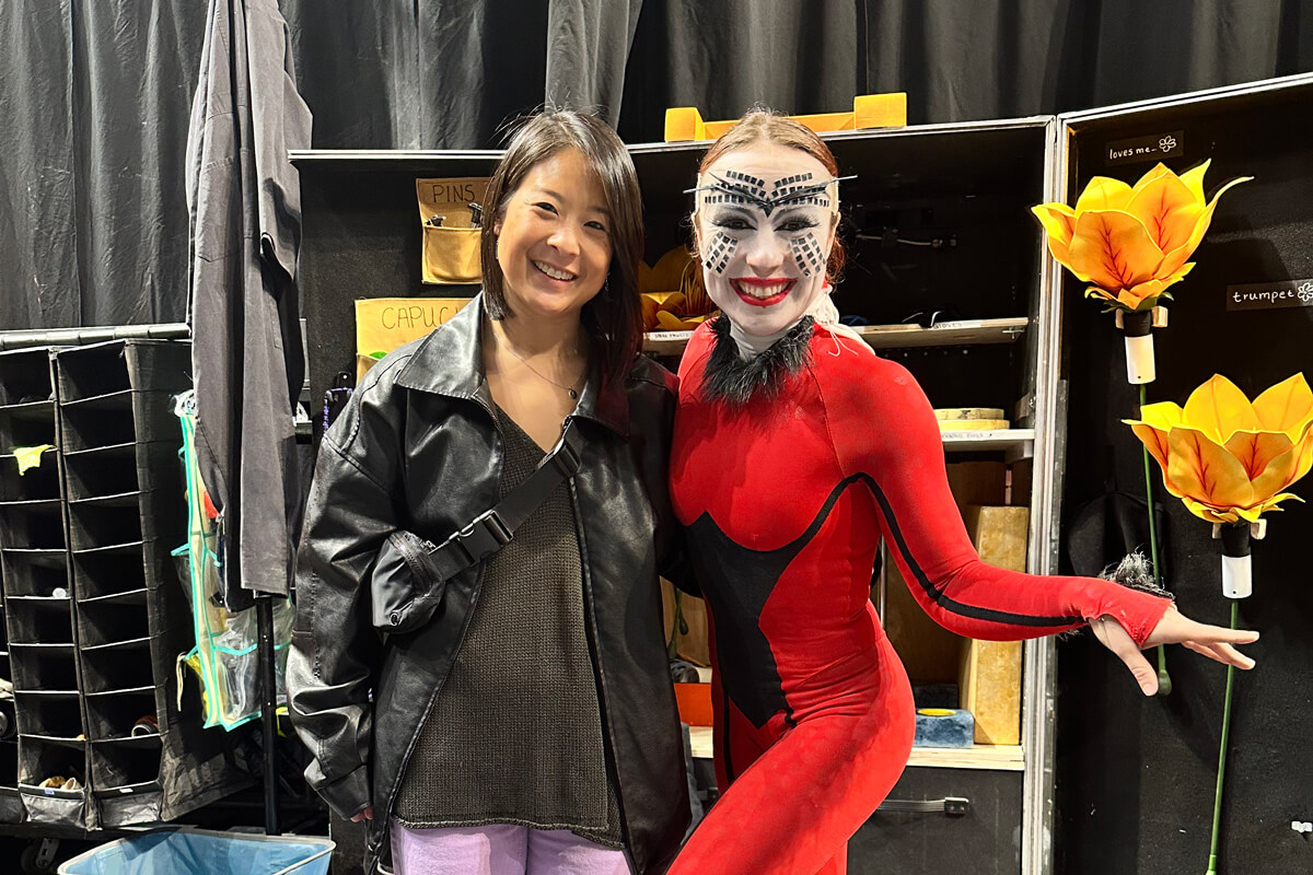 Maloney ’17 Performs in Tour of Cirque du Soleil’s ‘OVO’