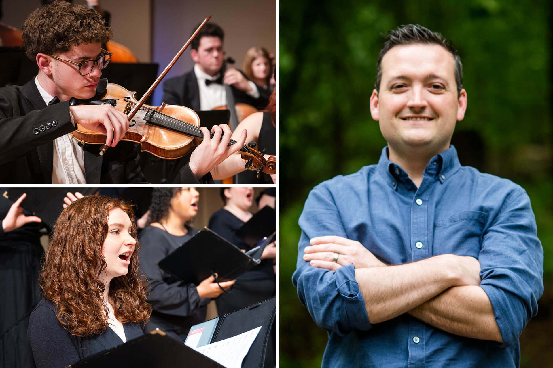 Symphony Orchestra, Conservatory Choir, Joel Puckett