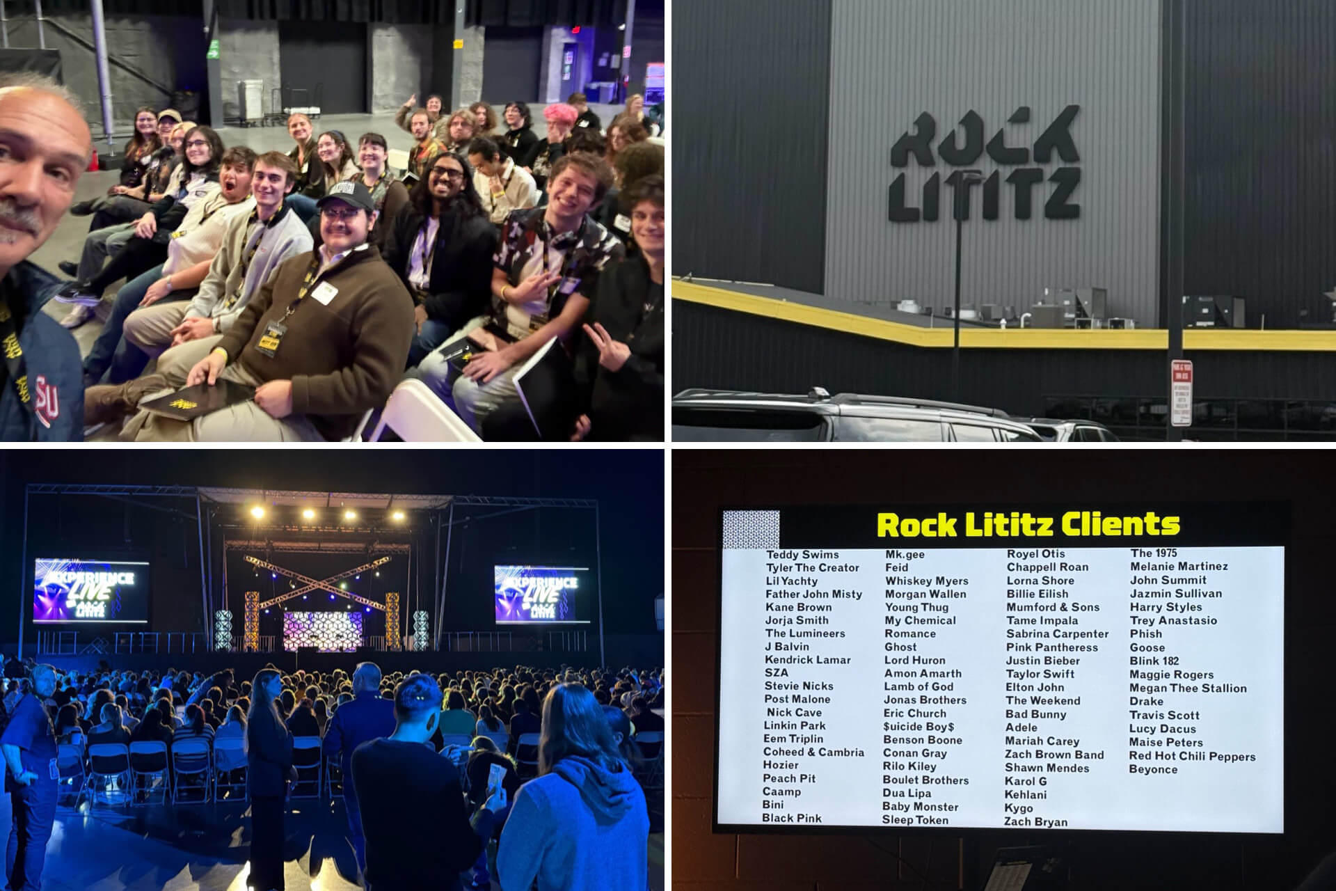 Music students attend Rock Lititz conference
