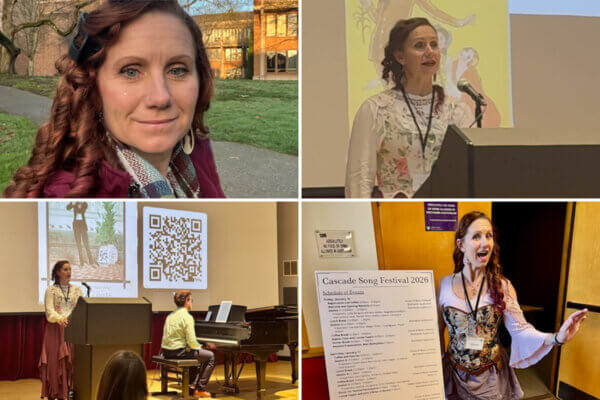 Short presents research at Cascade Song Festival in Seattle