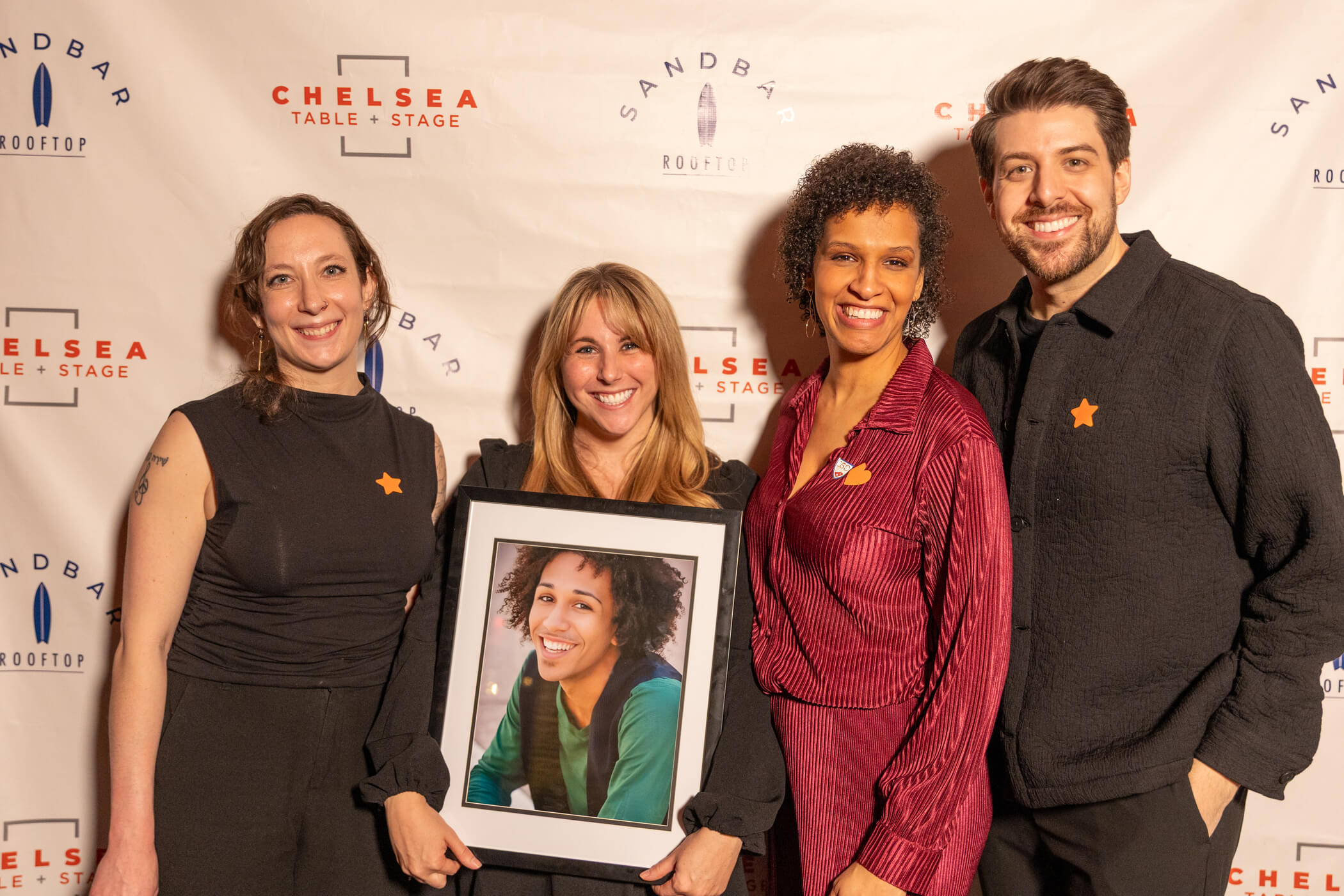 Jessie Hooker-Bailey ’10, Jenny Ravitz-Brightman ’11, Camille Johnson ’14, and Frankie Ramirez ’16