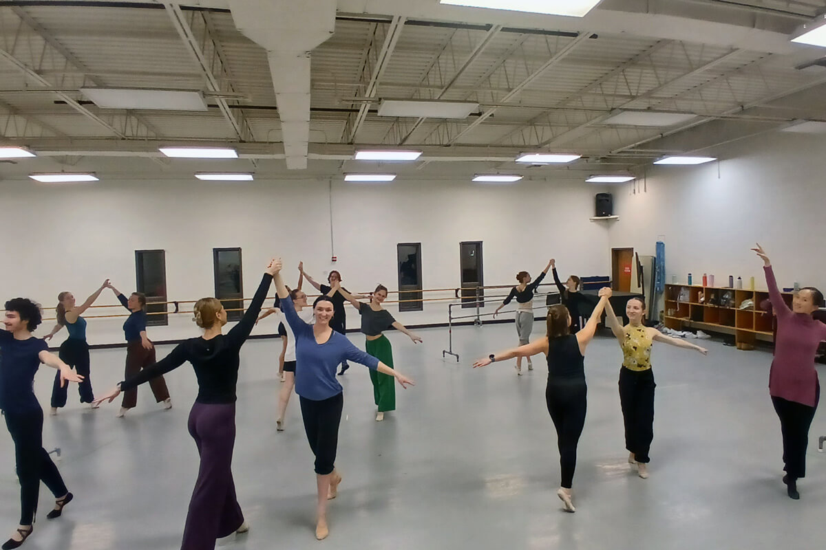 Dance students and faculty choreograph Act II’s ‘Dream Pantomime,’ exploring movement, storytelling and cross-disciplinary collaboration