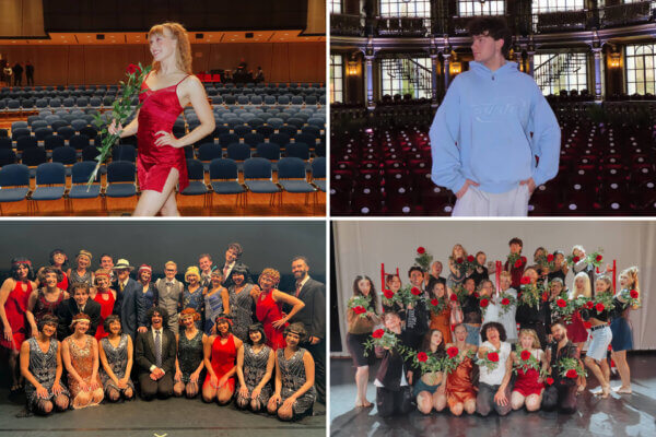 Lily Farrar and Ian Sabatine perform with Odyssey Dance Theatre during Germany tour