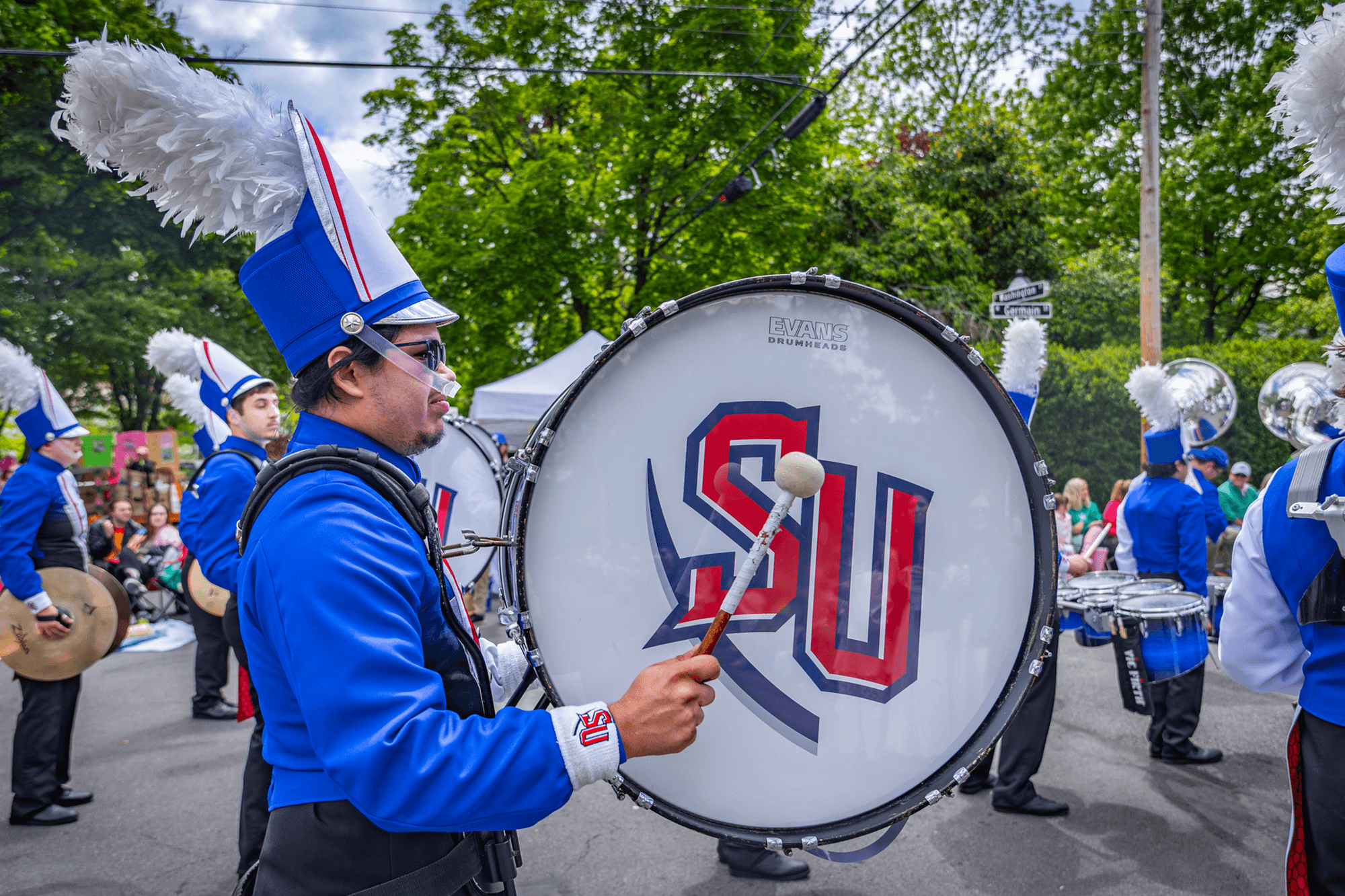 Marching Band Drummer