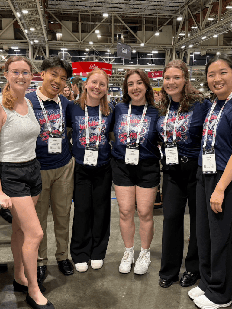 PA students pose for a group photo at the iScan 2026 competition.