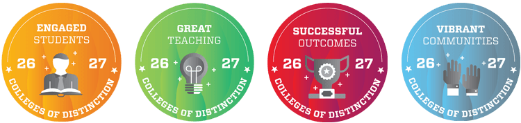 Colleges of Distinction 2026-27 for Engaged Students, Great Teaching, Successful Outcomes and Vibrant Communities