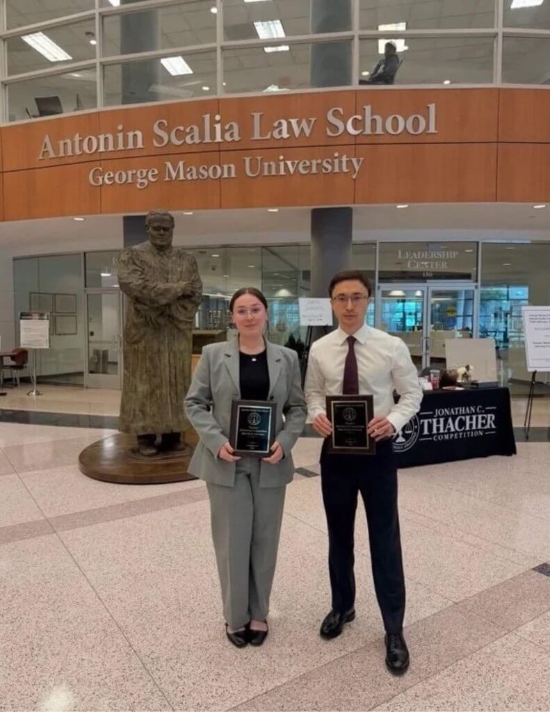 Bevin Taylor '25 - The Thacher Best Oral Advocate Award