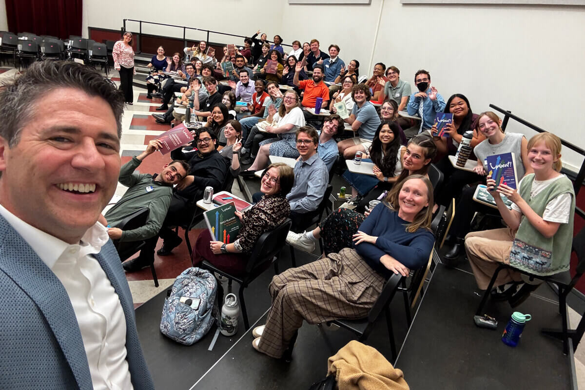 Music Education Program Hosts Dr. Matthew Arau for Upbeat! Workshop